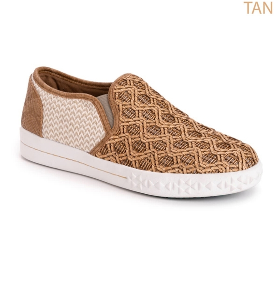 NWT Tan Muk luks slip on sneakers - Picture 5 of 6